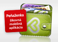 Peňaženka - šikovná mobilná aplikácia
