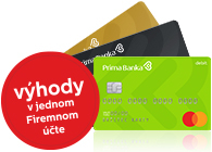 Výhody v jednom Firemnom účte