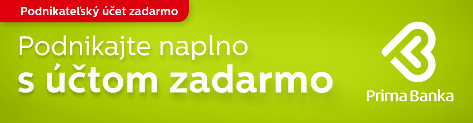 Podnikateľský účet Podnikajte naplno s účtom zadarmo