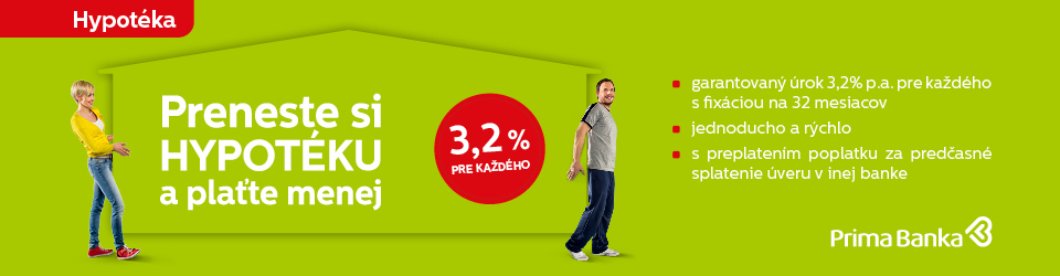 baner Preneste si hypotéku