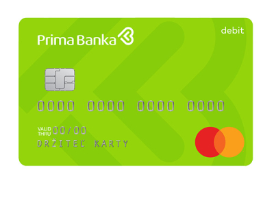 Platobná karta Debit Mastercard Platobná karta Debit Mastercard